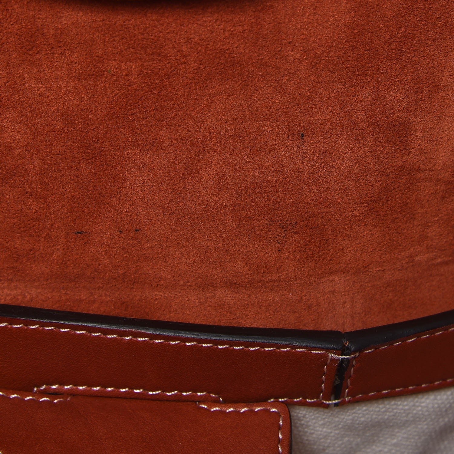 Celine Natural Calfskin Large Holdall Shoulder Bag Brick 9 of 18