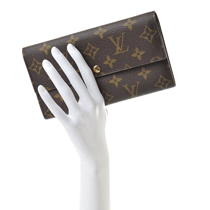Louis Vuitton Monogram Sarah Wallet 2 of 8