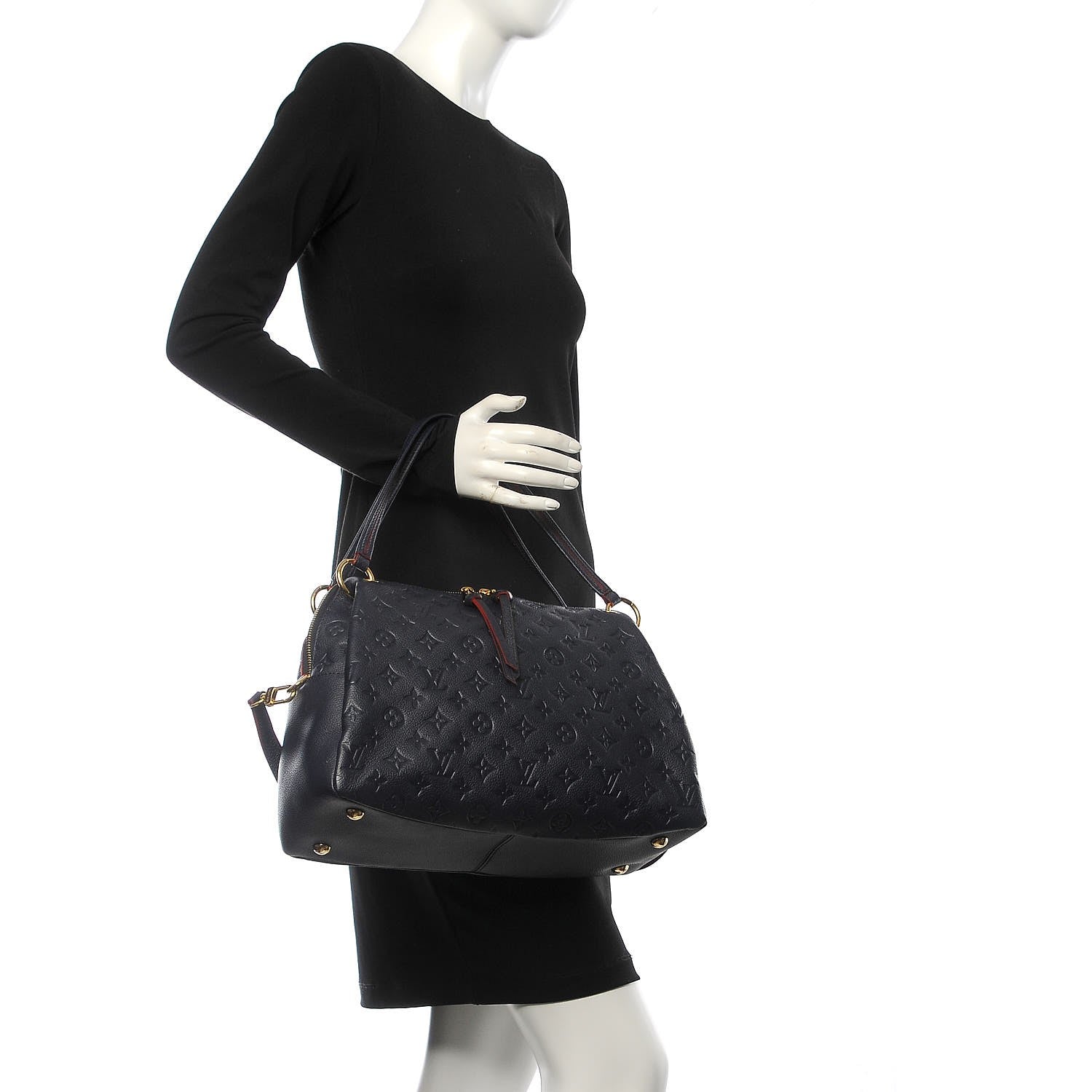 Louis Vuitton Empreinte Ponthieu PM Marine Rouge 3 of 9