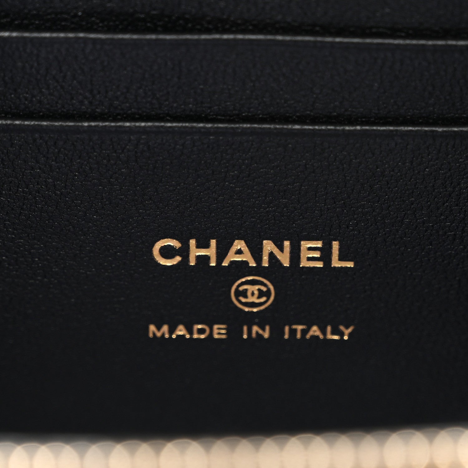 Chanel Lambskin Quilted Small Top Handle Vanity Case With Chain Black 6 of 11