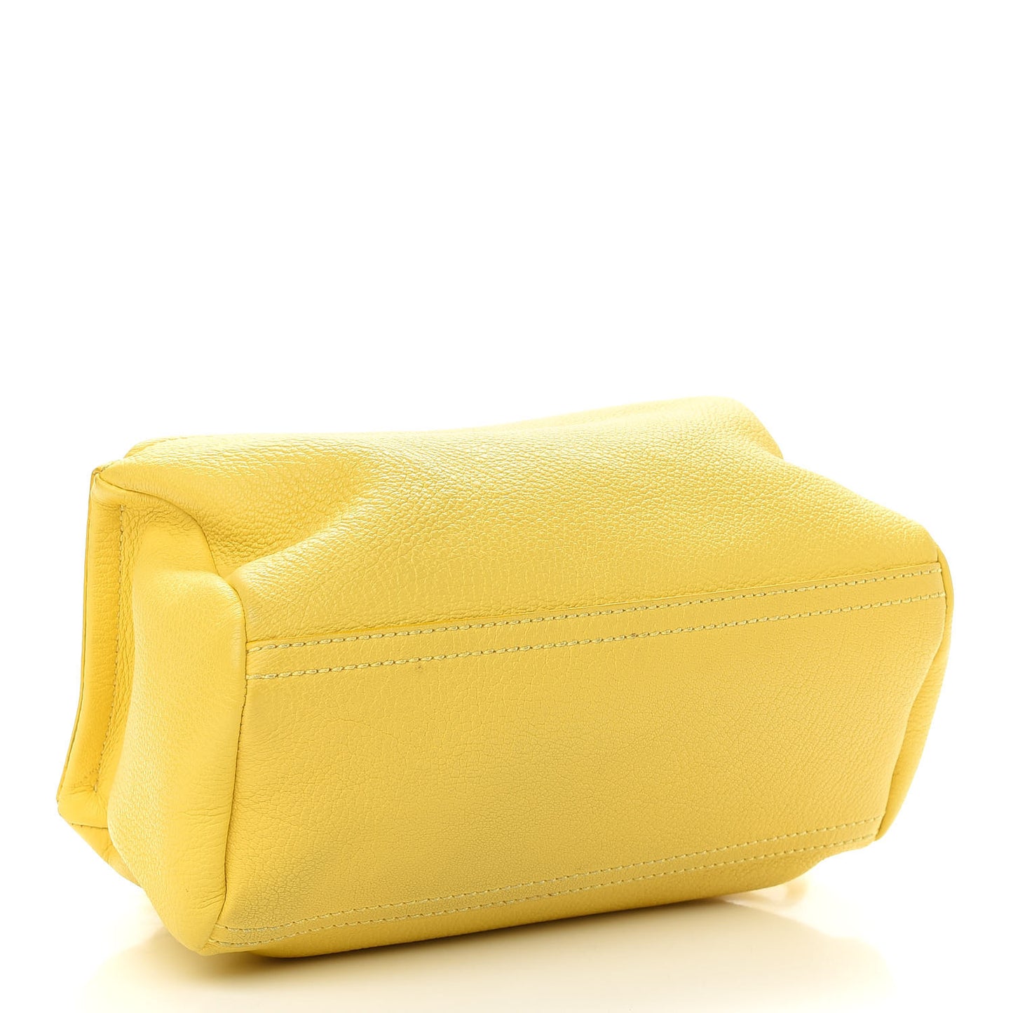 Sugar Goatskin Mini Pandora Yellow