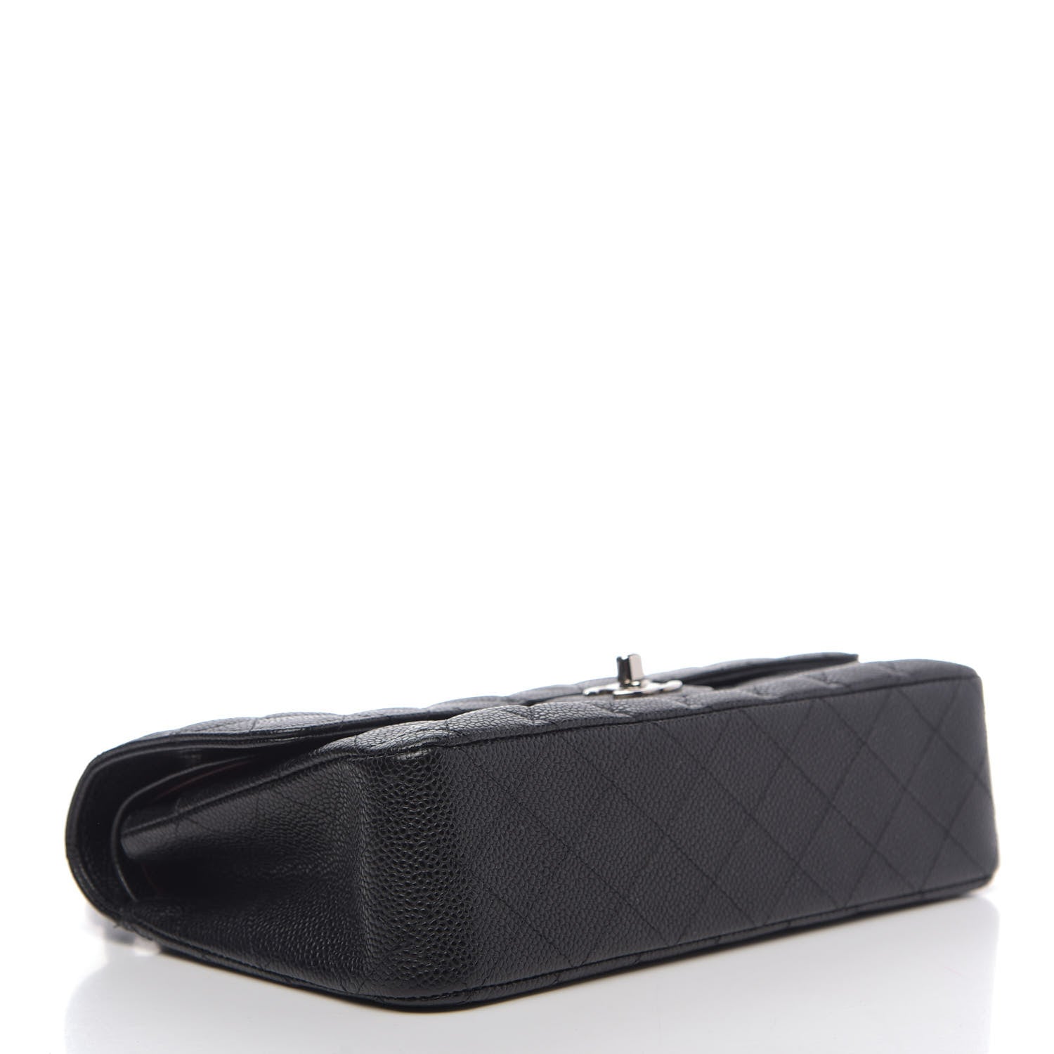 Chanel Caviar Quilted Medium Double Flap Black 3 of 11