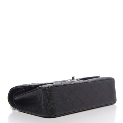 Chanel Caviar Quilted Medium Double Flap Black 3 of 11