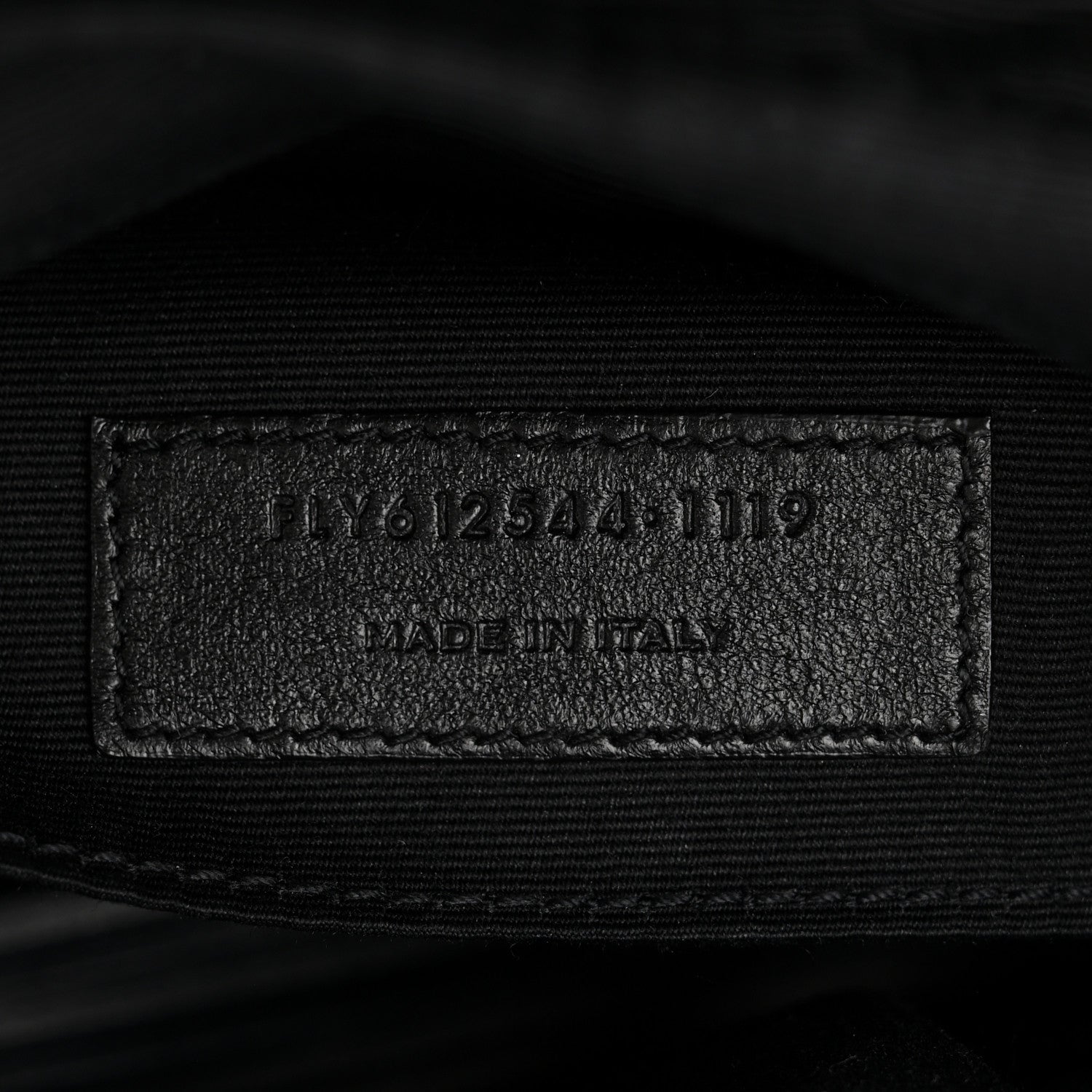 Saint Laurent Calfskin Matelasse Monogram Lou Camera Bag Navy 7 of 10