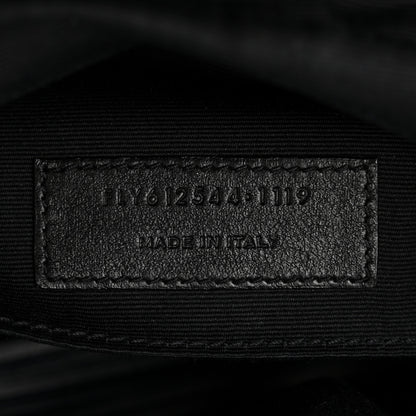 Saint Laurent Calfskin Matelasse Monogram Lou Camera Bag Navy 7 of 10