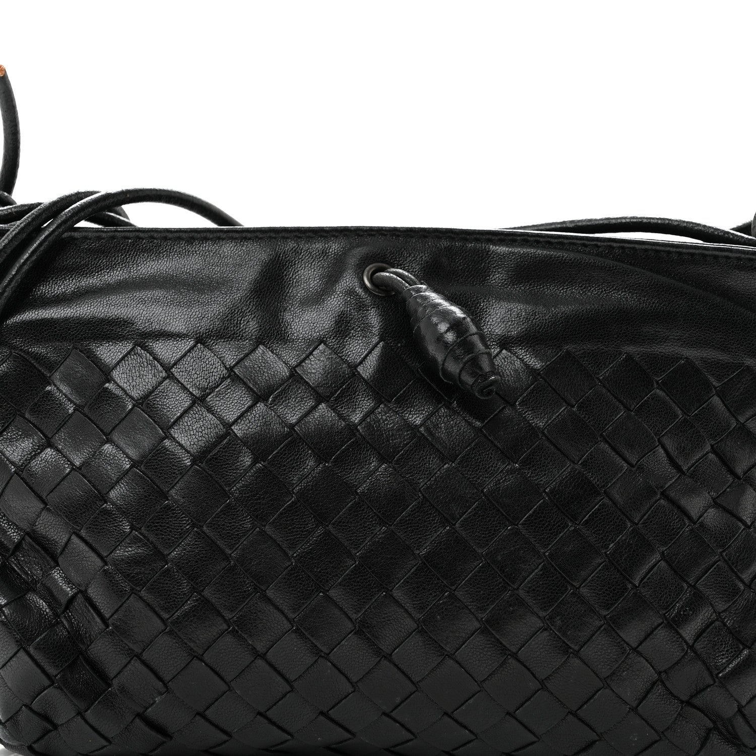 Bottega Veneta Nappa Intrecciato Mini Shoulder Bag Black 8 of 13