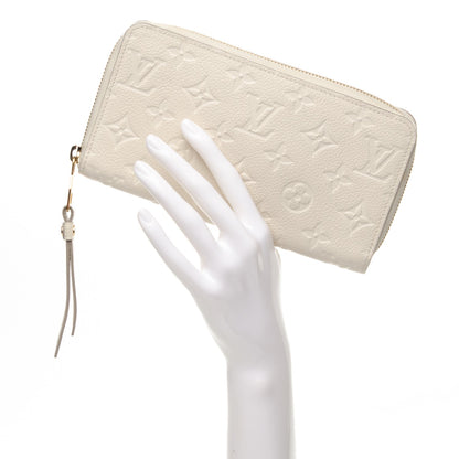 Louis Vuitton Empreinte Secret Long Wallet Neige 2 of 9
