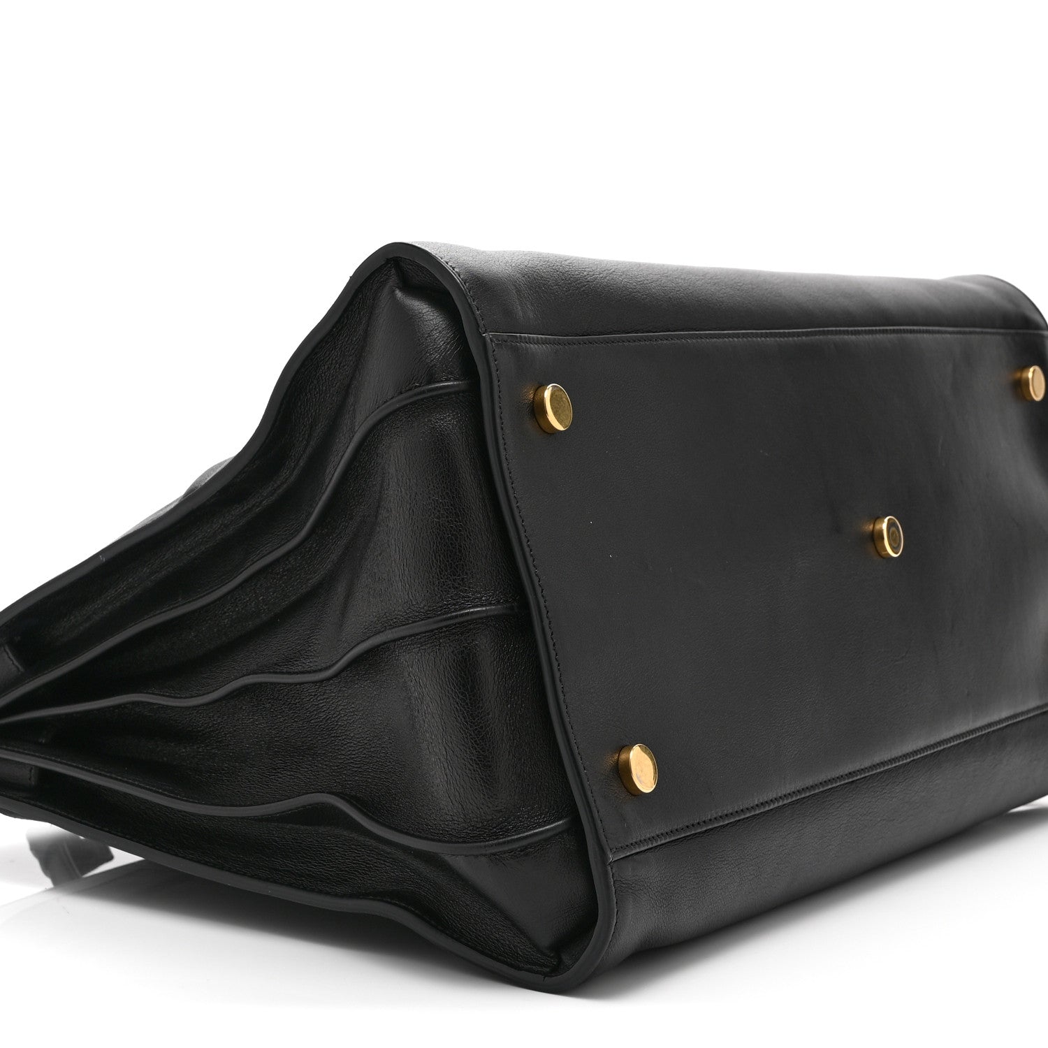 Saint Laurent Calfskin Large Sac de Jour Carryall Black 9 of 10