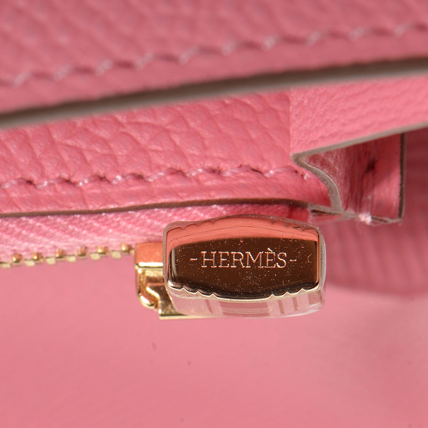 Epsom Kelly Longue Wallet Rose Confetti