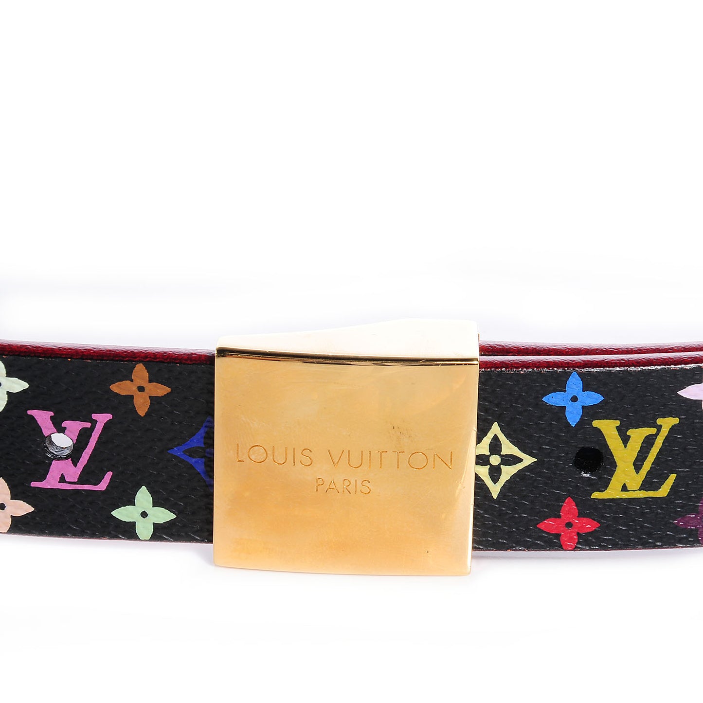 Monogram Multicolor Belt Black 90 36