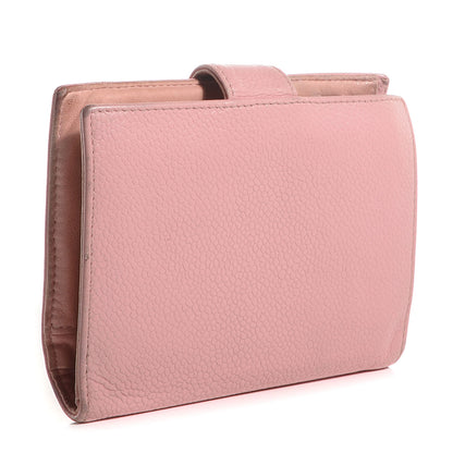 Chanel Caviar Compact CC Wallet Pink 3 of 7