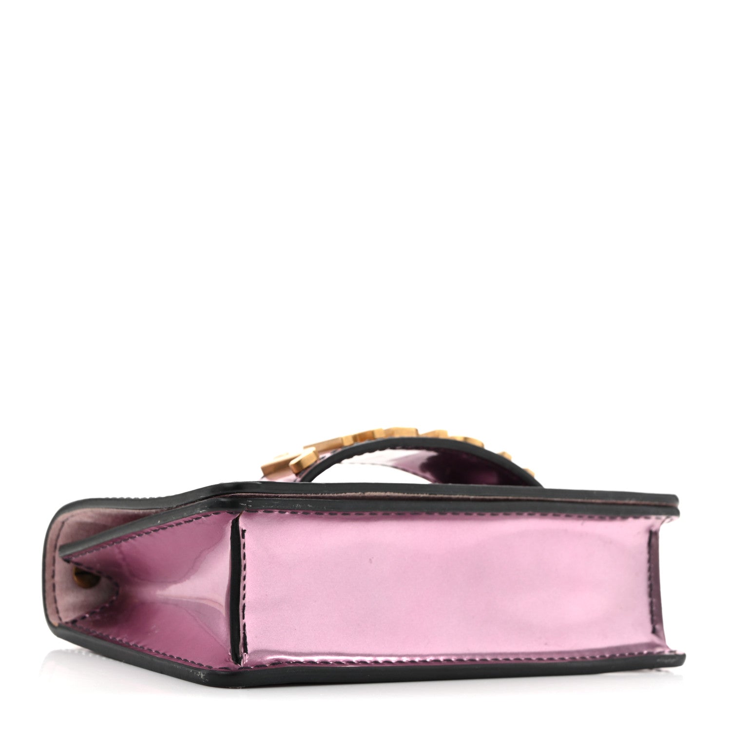 Christian Dior Metallic Calfskin J'Adior Mini Chain Flap Bag Pink 4 of 13