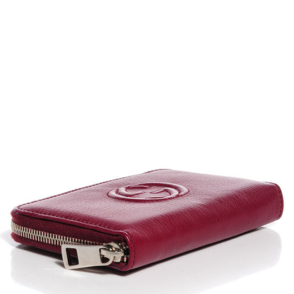 Gucci Calfskin Soho Compact Wallet Bordeaux 4 of 7