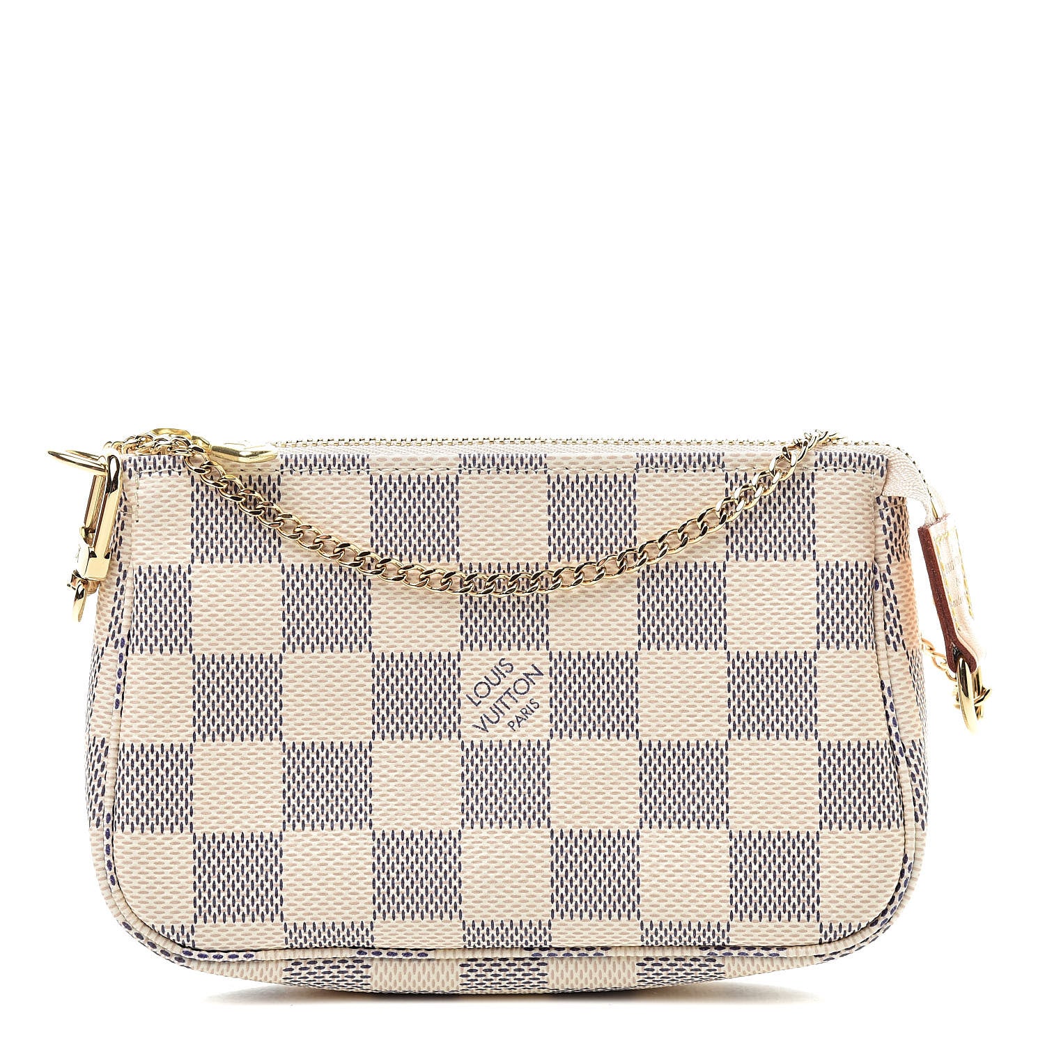Louis Vuitton Damier Azur Mini Pochette Accessories 1 of 8