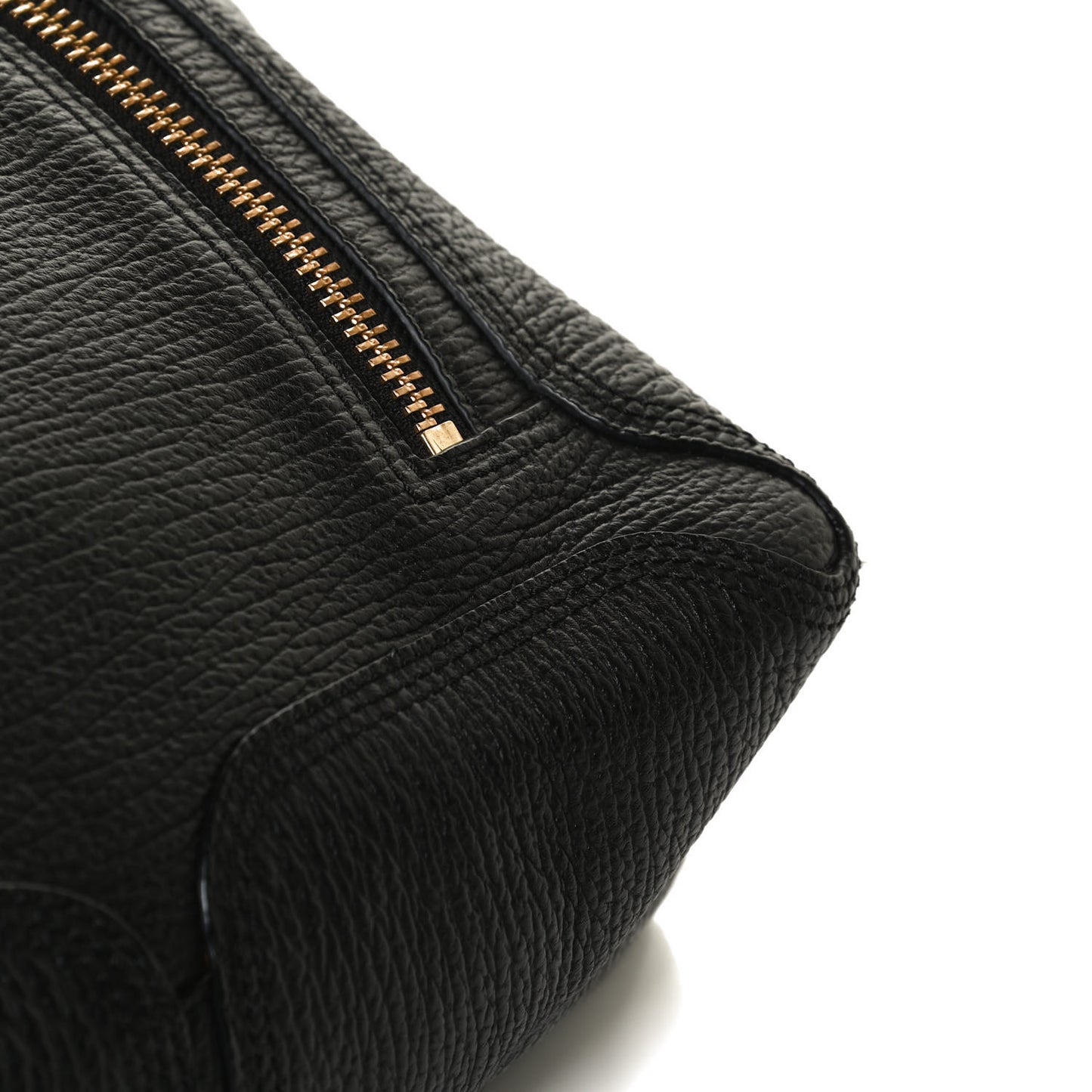 Textured Calfskin Pashli Backpack Black