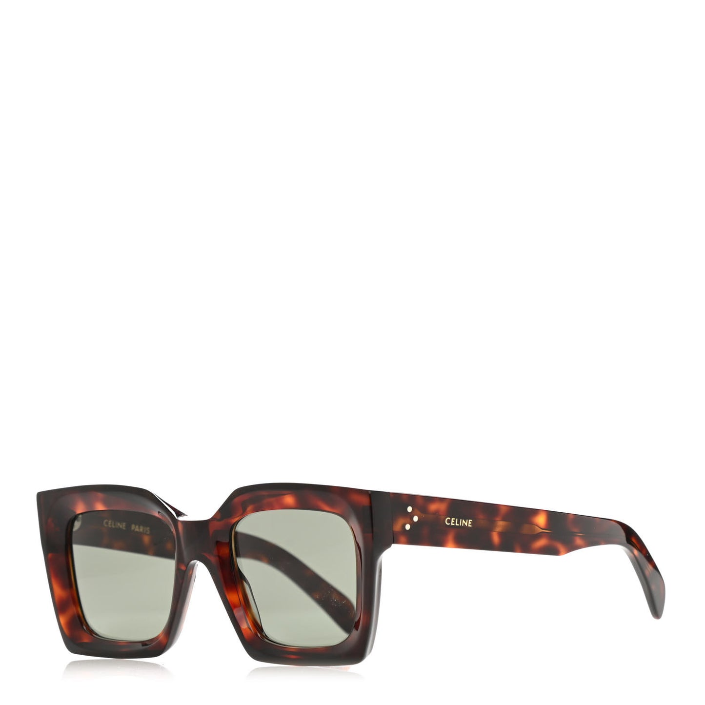 Acetate Square Sunglasses CL401301 Tortoise