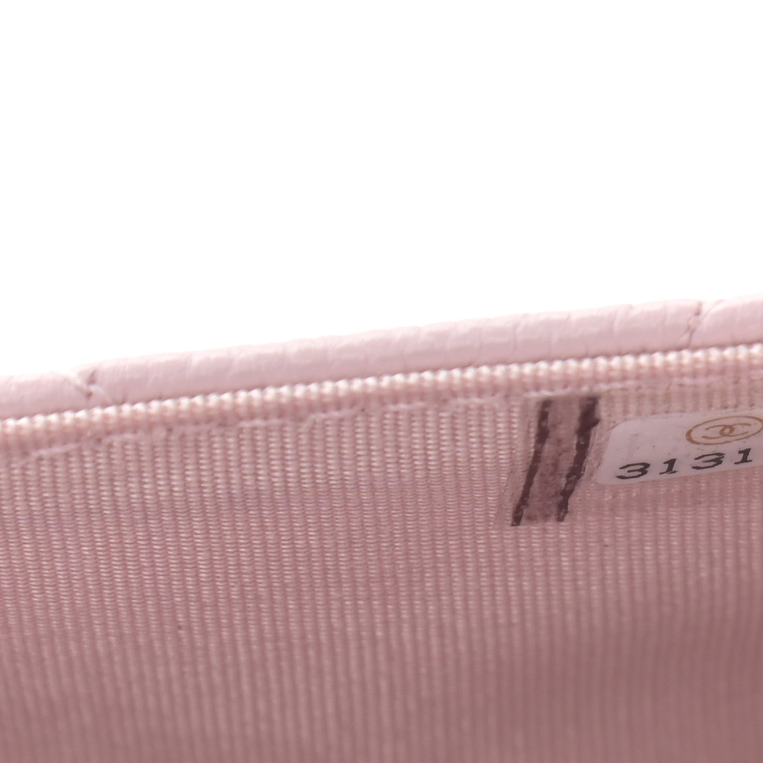 Chanel Caviar Quilted Coco Candy Wallet On Chain WOC Light Pink 8 of 12