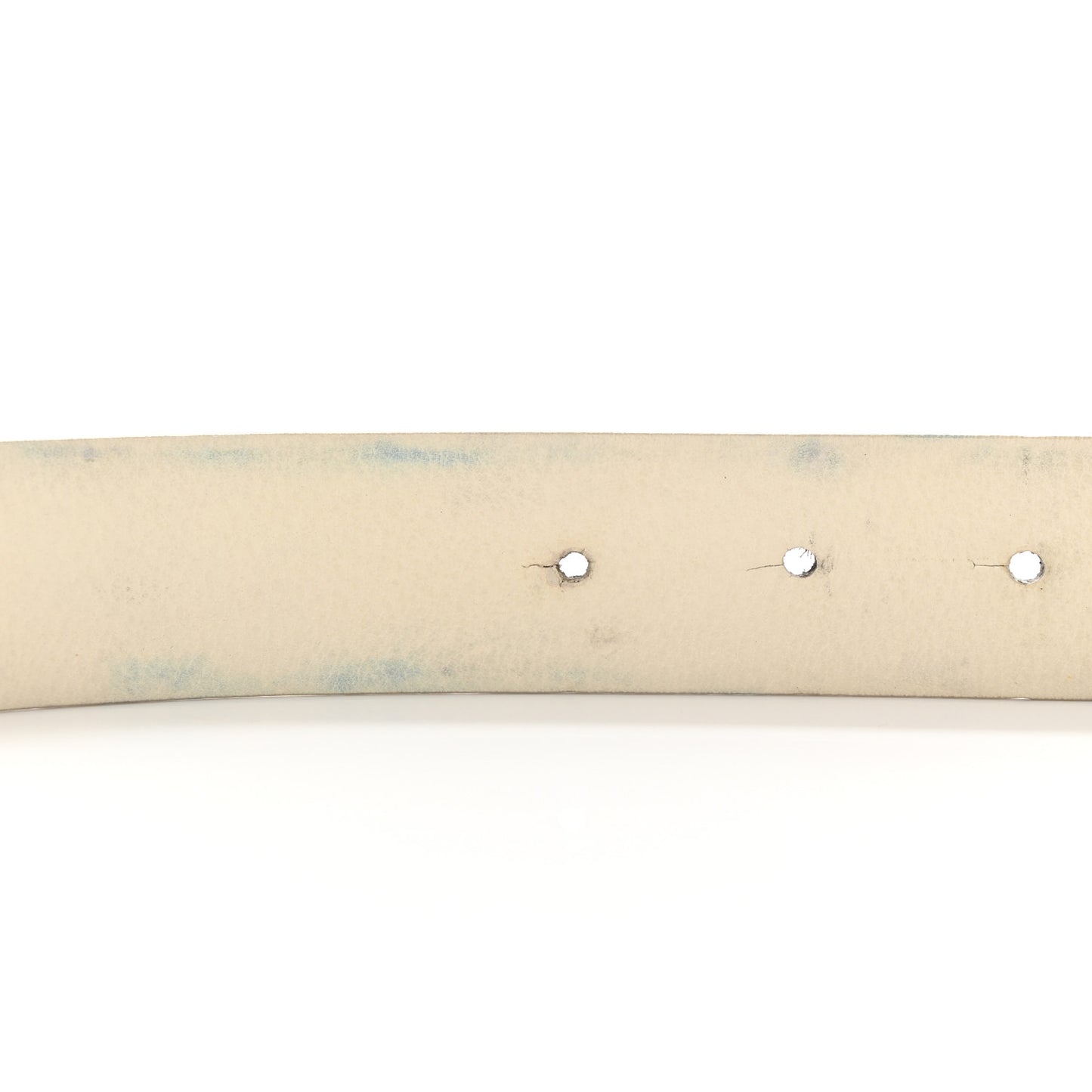 Calfskin CC Reversible Belt 80/32 White Black