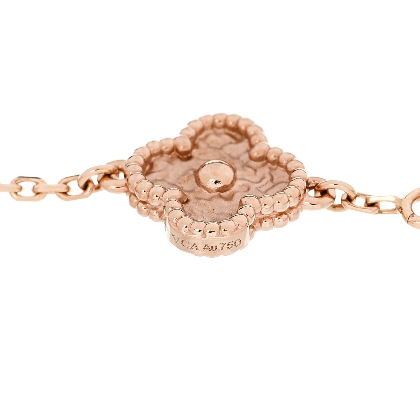 18K Rose Gold 6 Motifs Sweet Alhambra Bracelet