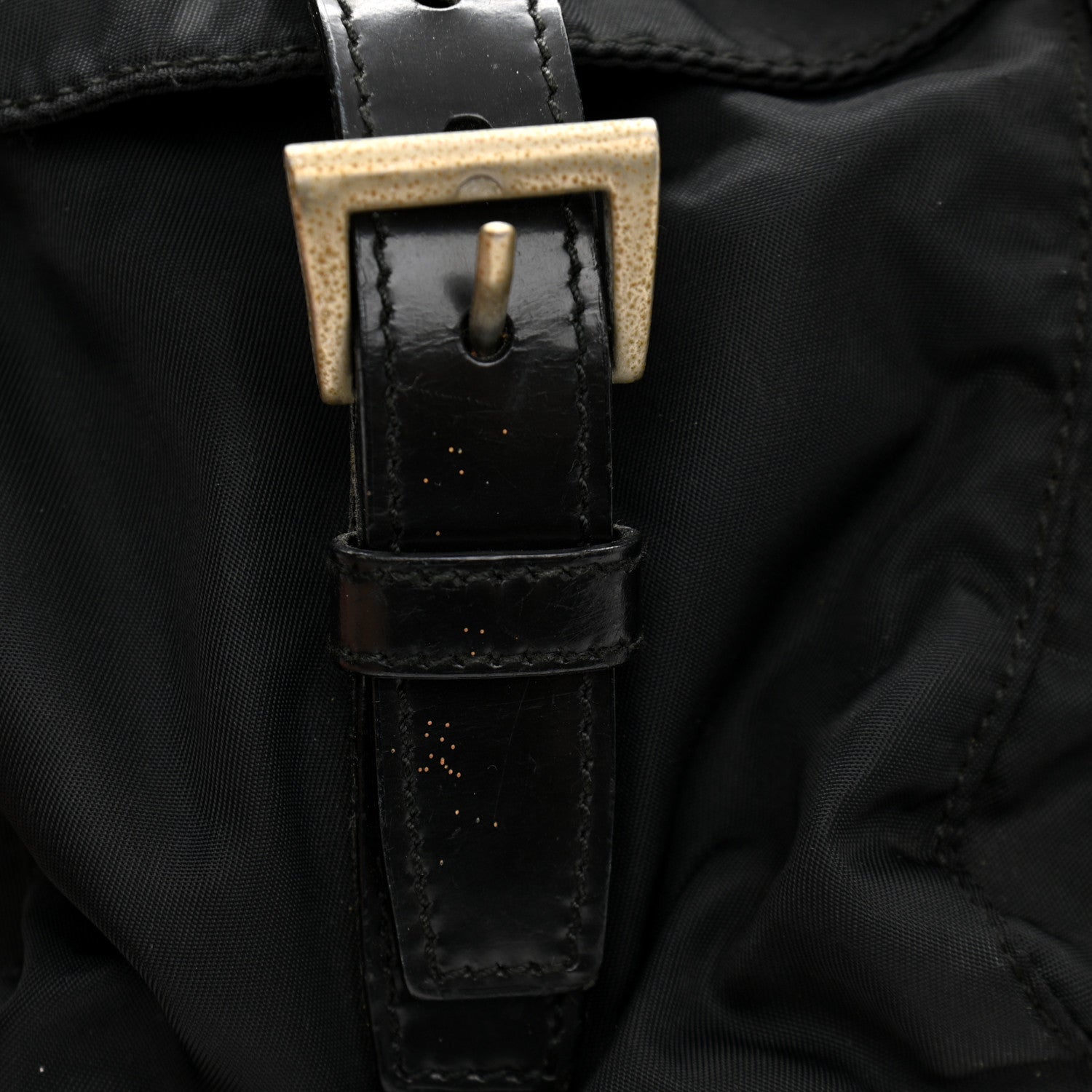 Prada Nylon Vela Medium Backpack Black 11 of 14