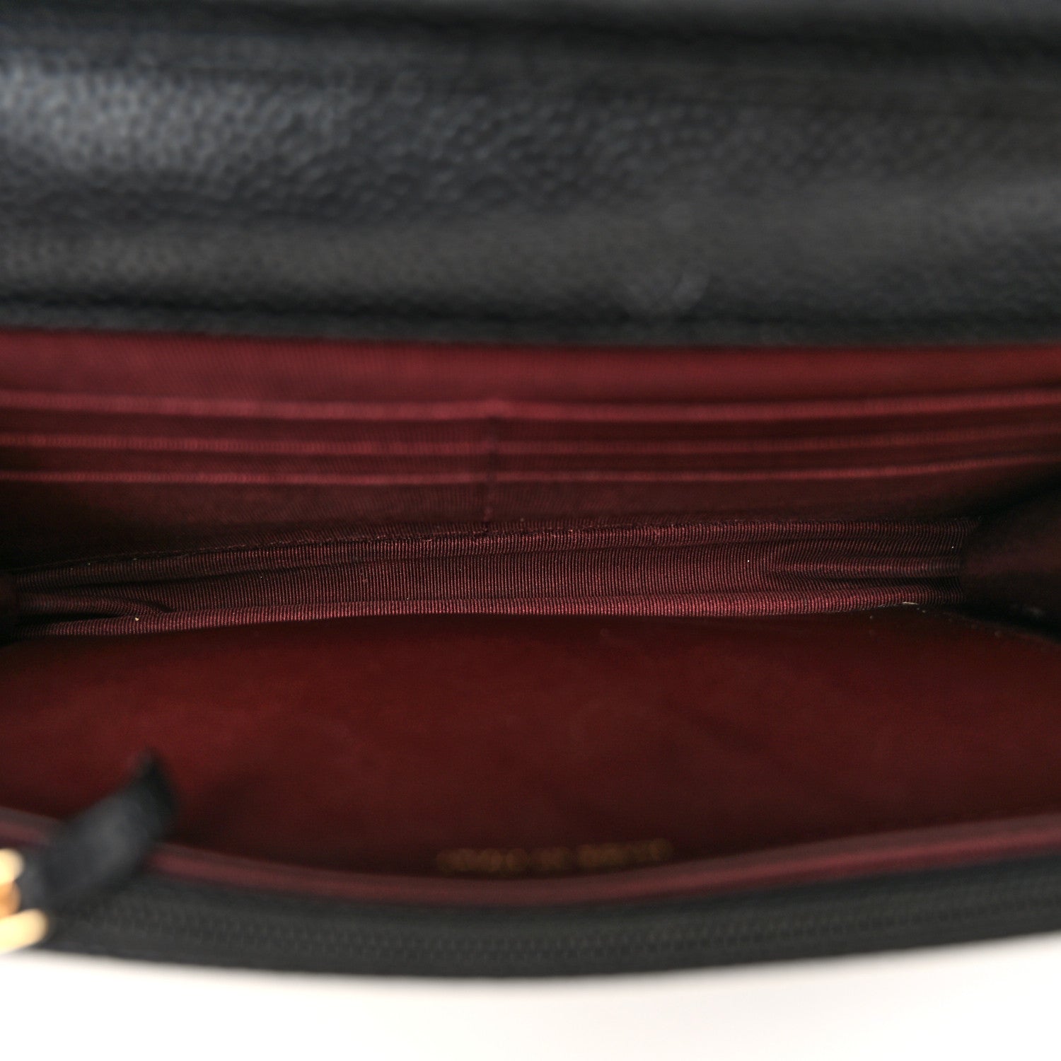 Chanel Caviar Quilted Wallet on Chain WOC Black 5 of 12