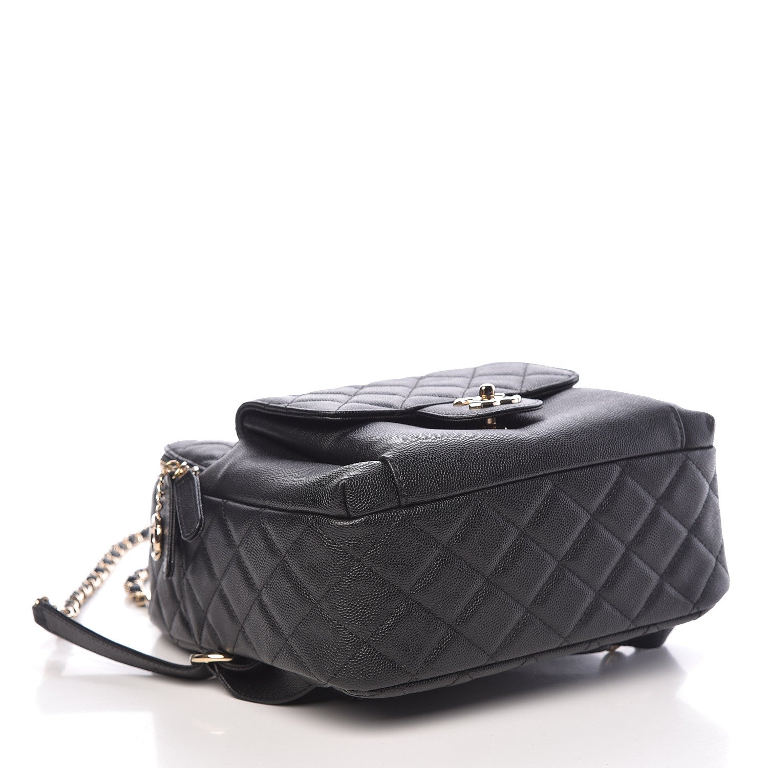 Chanel Caviar Quilted Large CC Day Backpack Black 4 of 10
