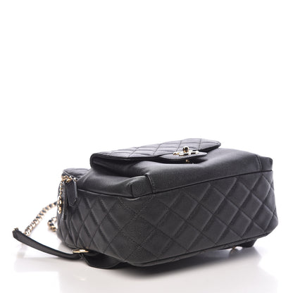 Chanel Caviar Quilted Large CC Day Backpack Black 4 of 10