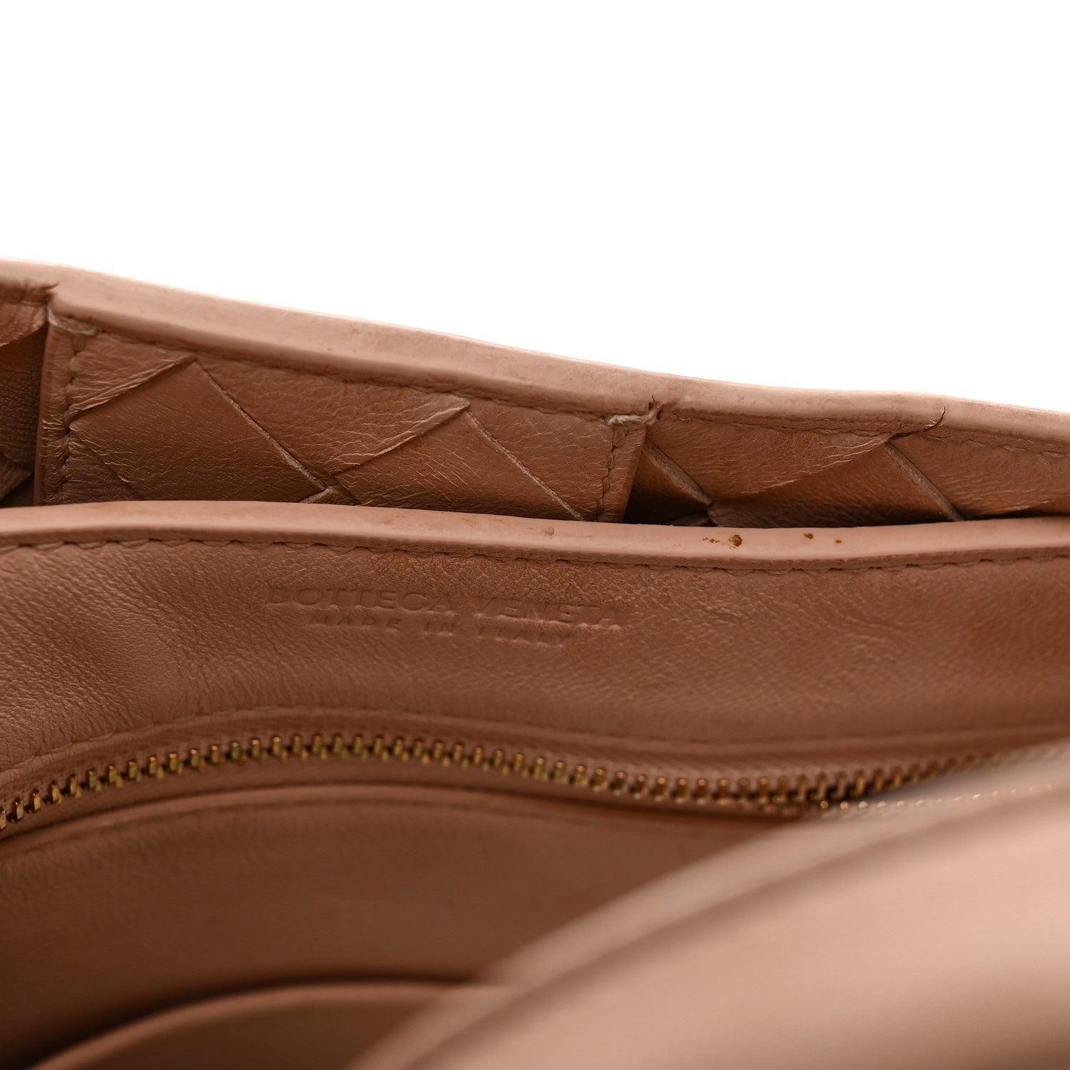 Bottega Veneta Nappa Intrecciato Small Andiamo Shoulder Bag Lotus 18 of 18