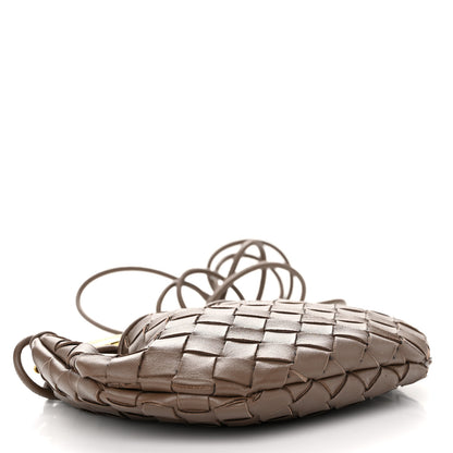 Bottega Veneta Nappa Intrecciato Mini Sardine Bag Taupe Grey 4 of 9