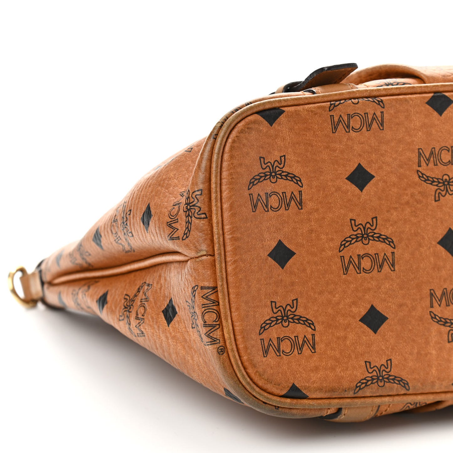 Visetos Medium Essentials Shopper Tote Cognac