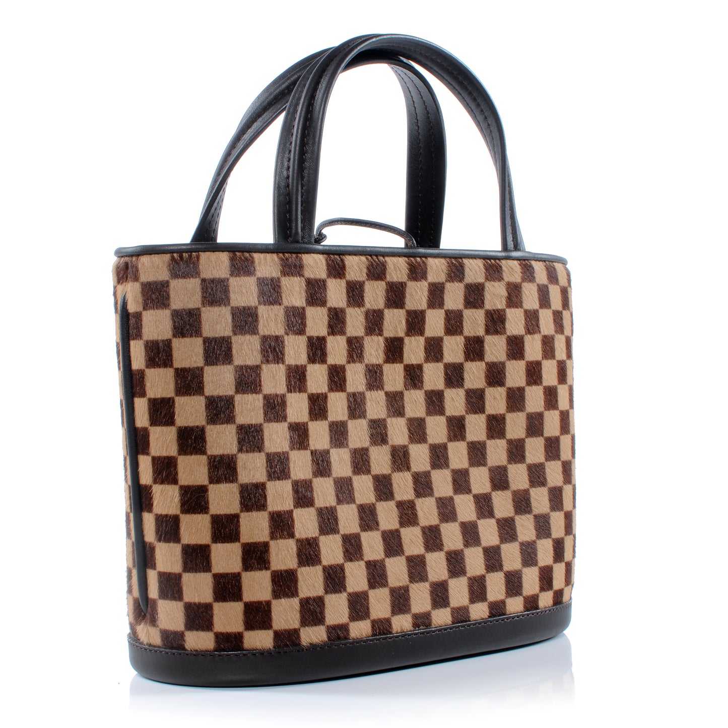 Calf Hair Damier Sauvage Impala