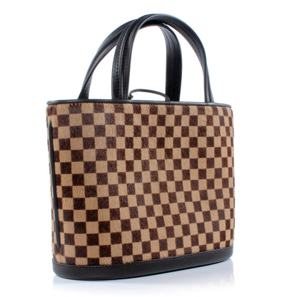 Louis Vuitton Calf Hair Damier Sauvage Impala 3 of 7