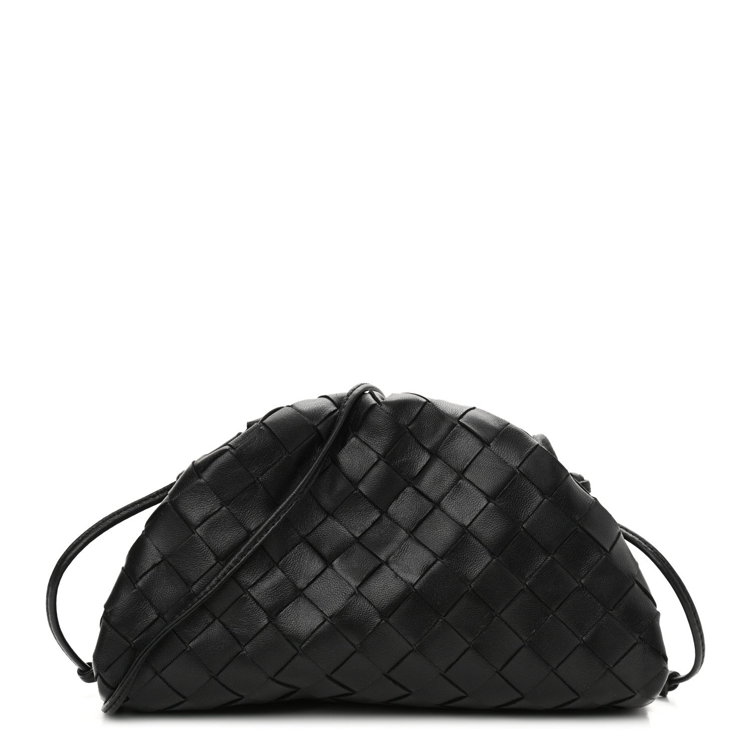Bottega Veneta Nappa Intrecciato The Mini Pouch Black 1 of 11