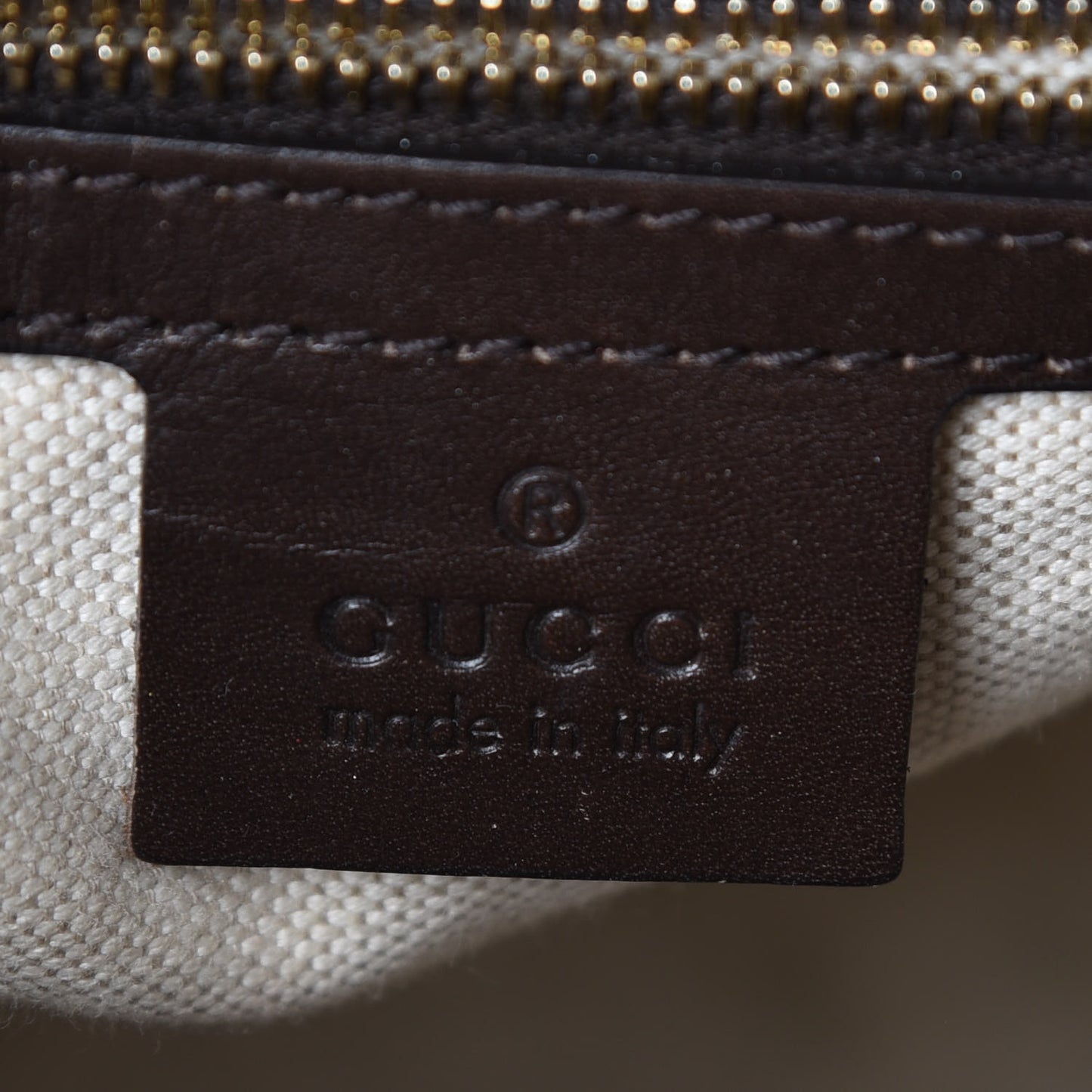 Monogram Vintage Web Medium Boston Dark Brown