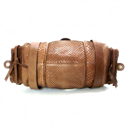 Chloe Python Silverado Shoulder Bag Muscade 4 of 7