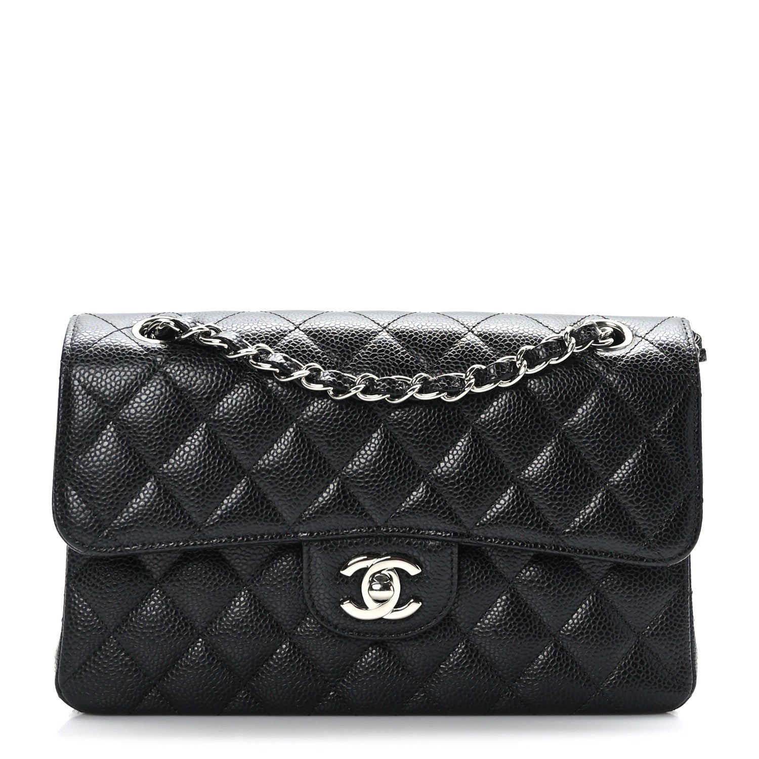 Chanel Caviar Quilted Small Double Flap Black 1 of 10