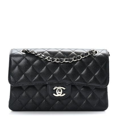 Chanel Caviar Quilted Small Double Flap Black 1 of 10