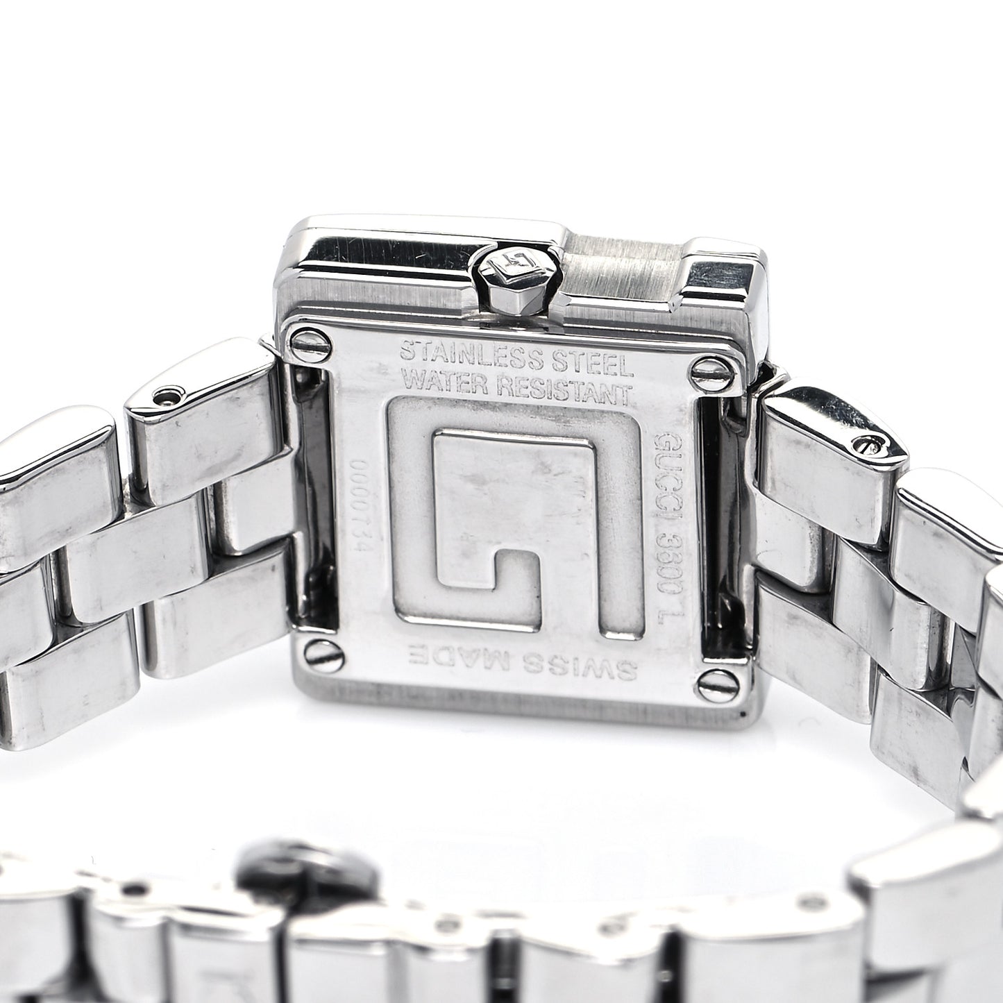 Stainless Steel 23mm 3600L Quartz Watch Black