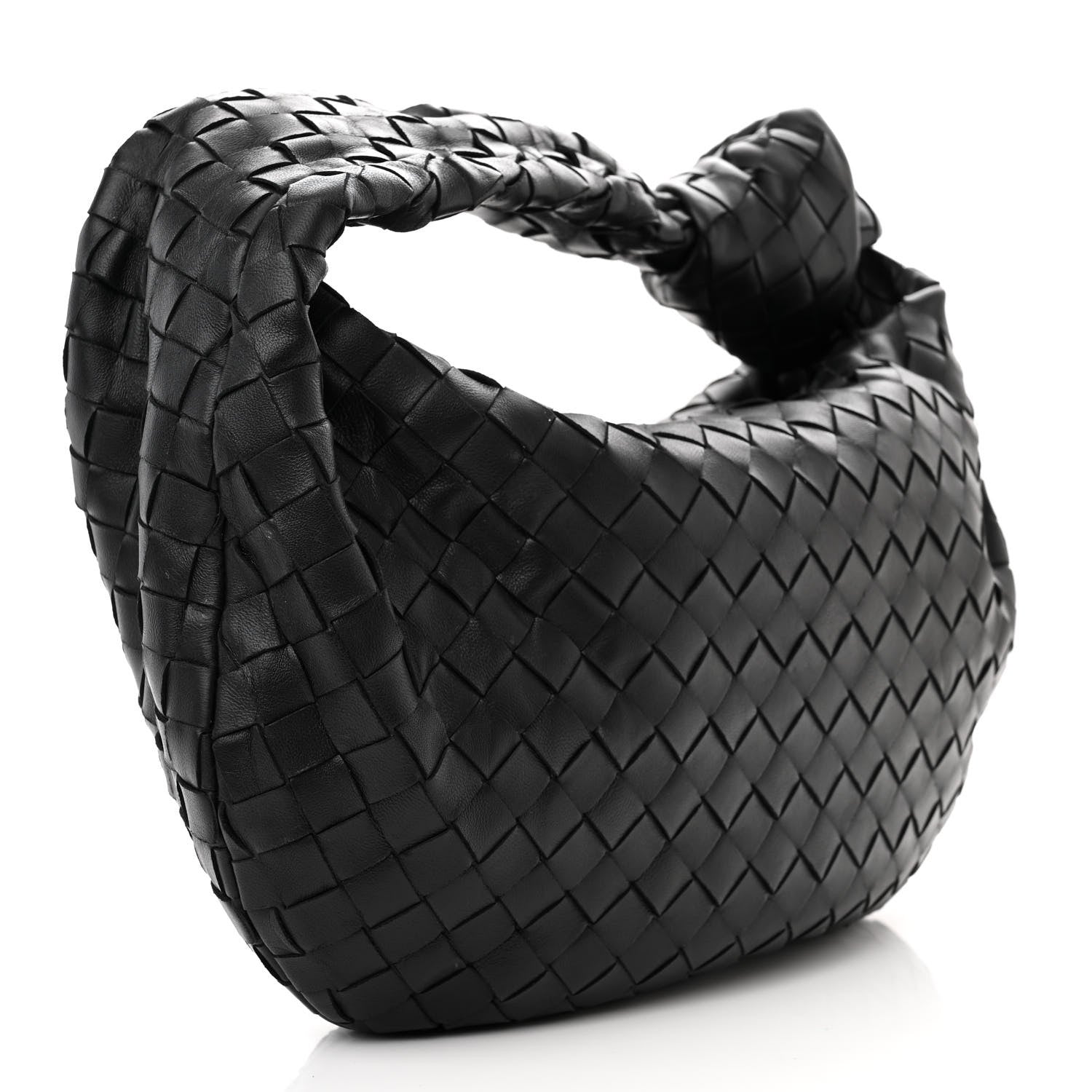 Bottega Veneta Nappa Intrecciato Teen Jodie Hobo Black 3 of 10