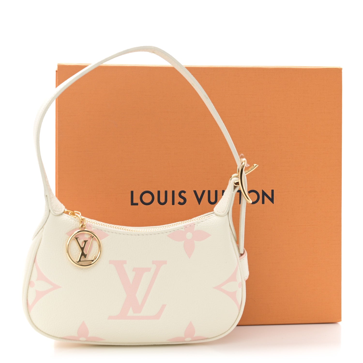 Louis Vuitton Empreinte Monogram Bicolor Mini Moon Latte White Chamallow Pink 11 of 11