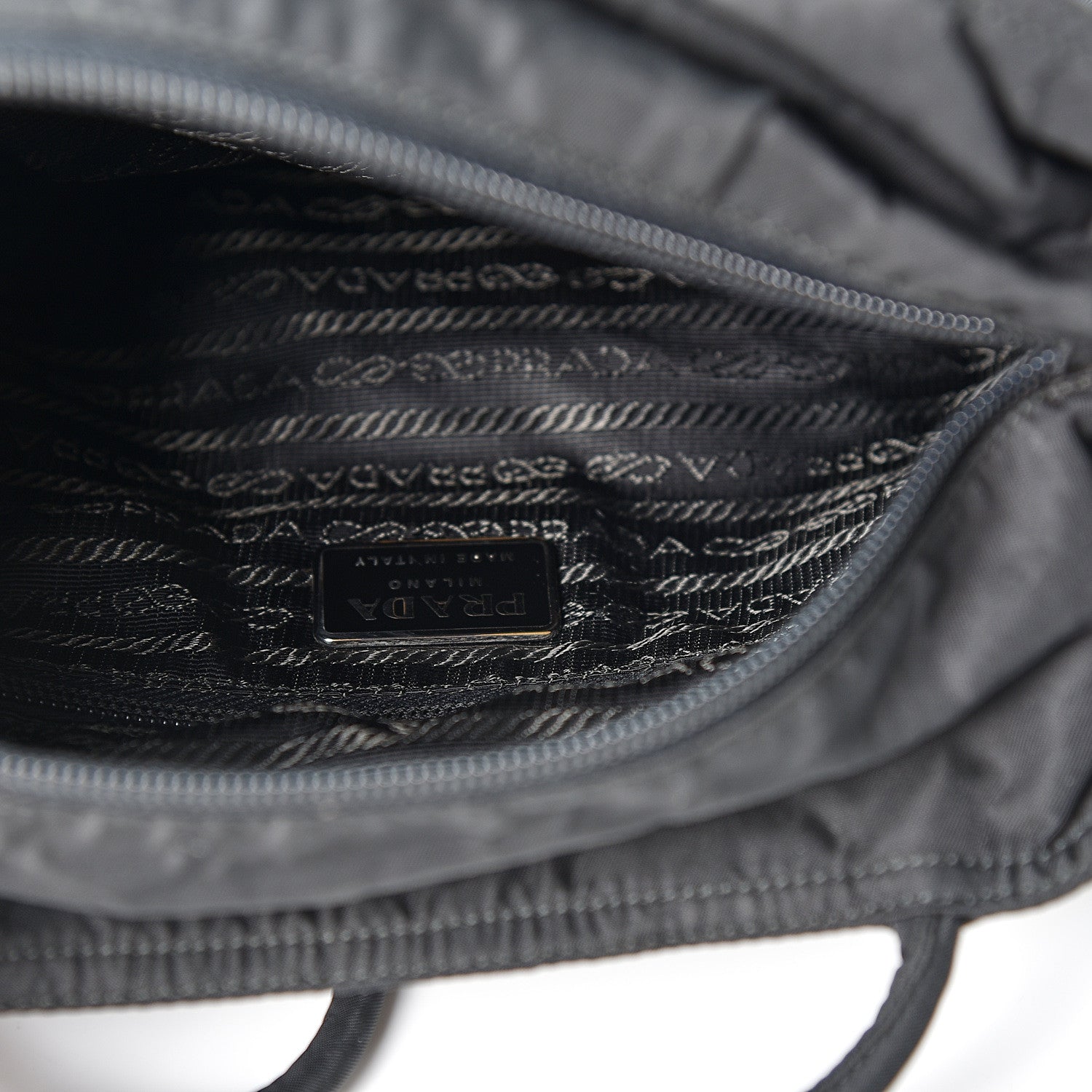 Prada Tessuto Nylon Tote Black 4 of 9