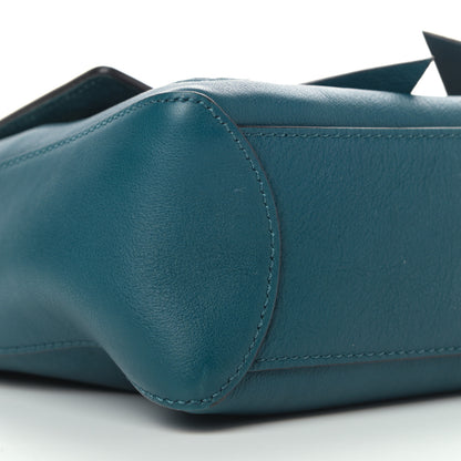 Chloe Calfskin Small Faye Day Shoulder Bag Blue 8 of 9