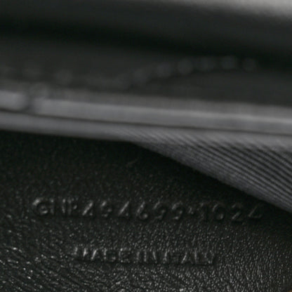 Saint Laurent Calfskin Y Quilted Monogram Small Loulou Chain Satchel Black 6 of 10