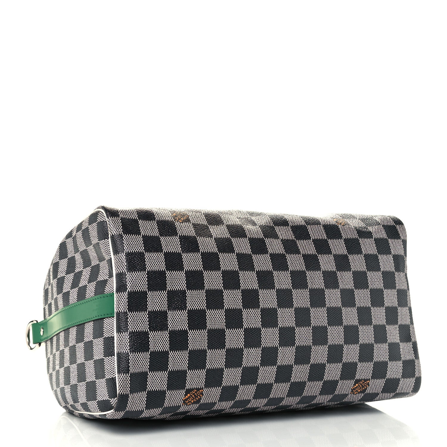 Louis Vuitton Damier Speedy Bandouliere 30 Black White 4 of 10