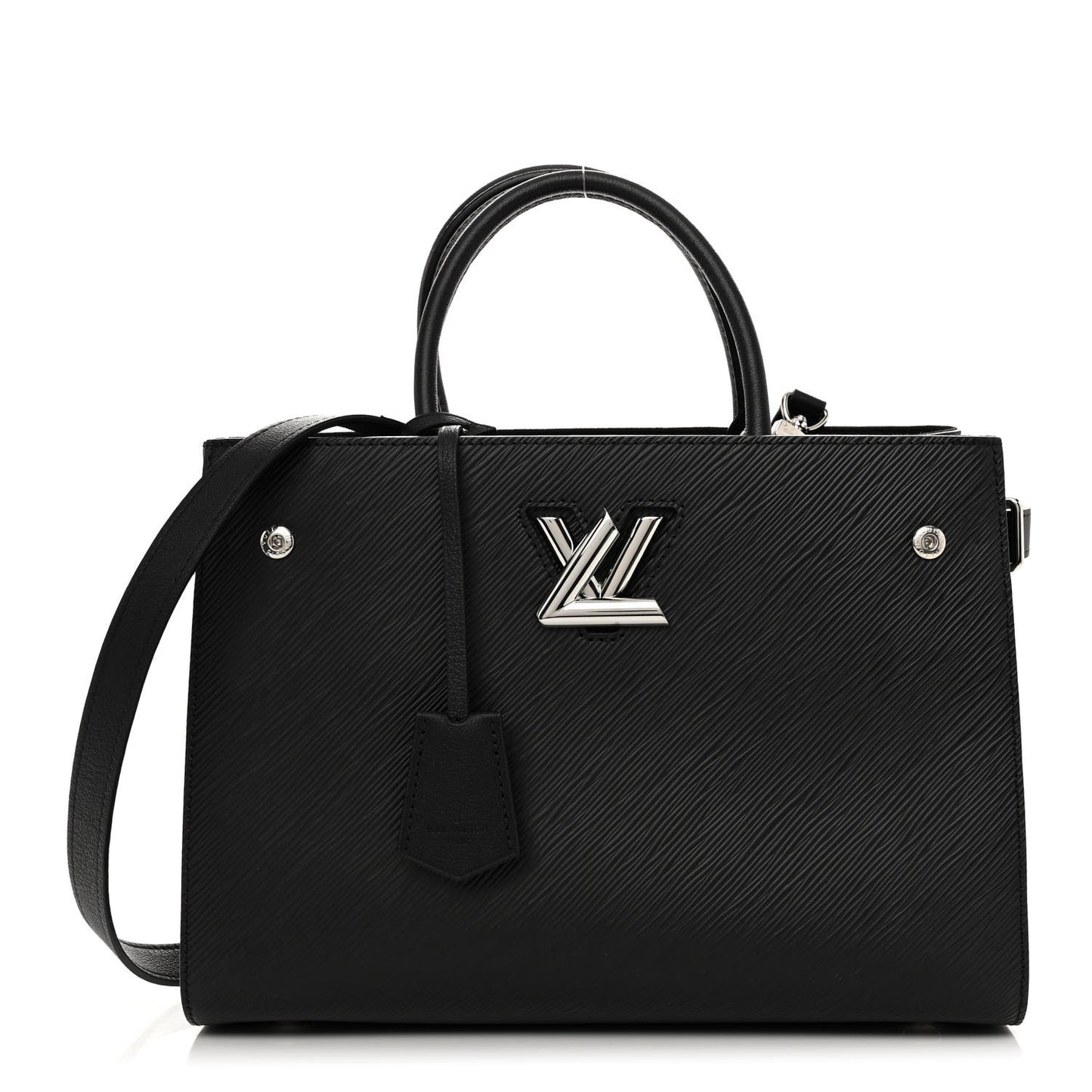 Epi Twist Tote Black
