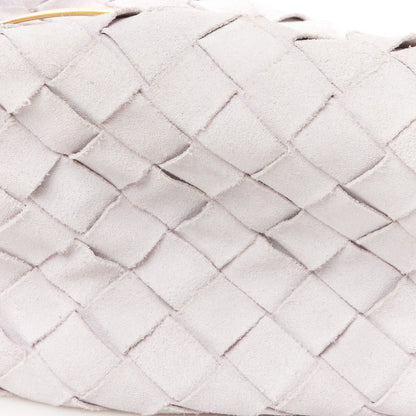 Bottega Veneta Suede Intrecciato Mini Jodie Mirth Washed 9 of 11