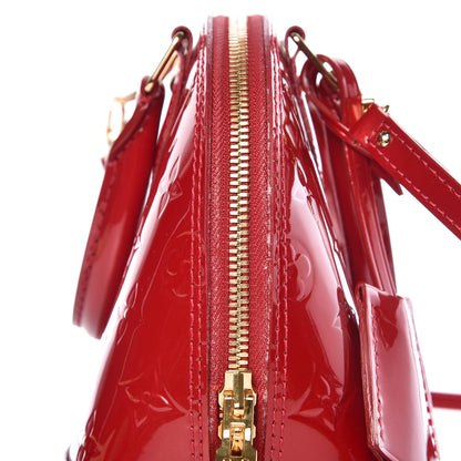 Louis Vuitton Vernis Alma BB Pomme D'Amour 10 of 12
