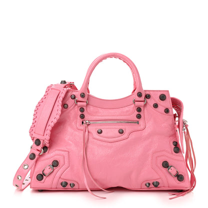 Balenciaga Agneau Arena Neo Cagole City Handbag Sweet Pink 1 of 14