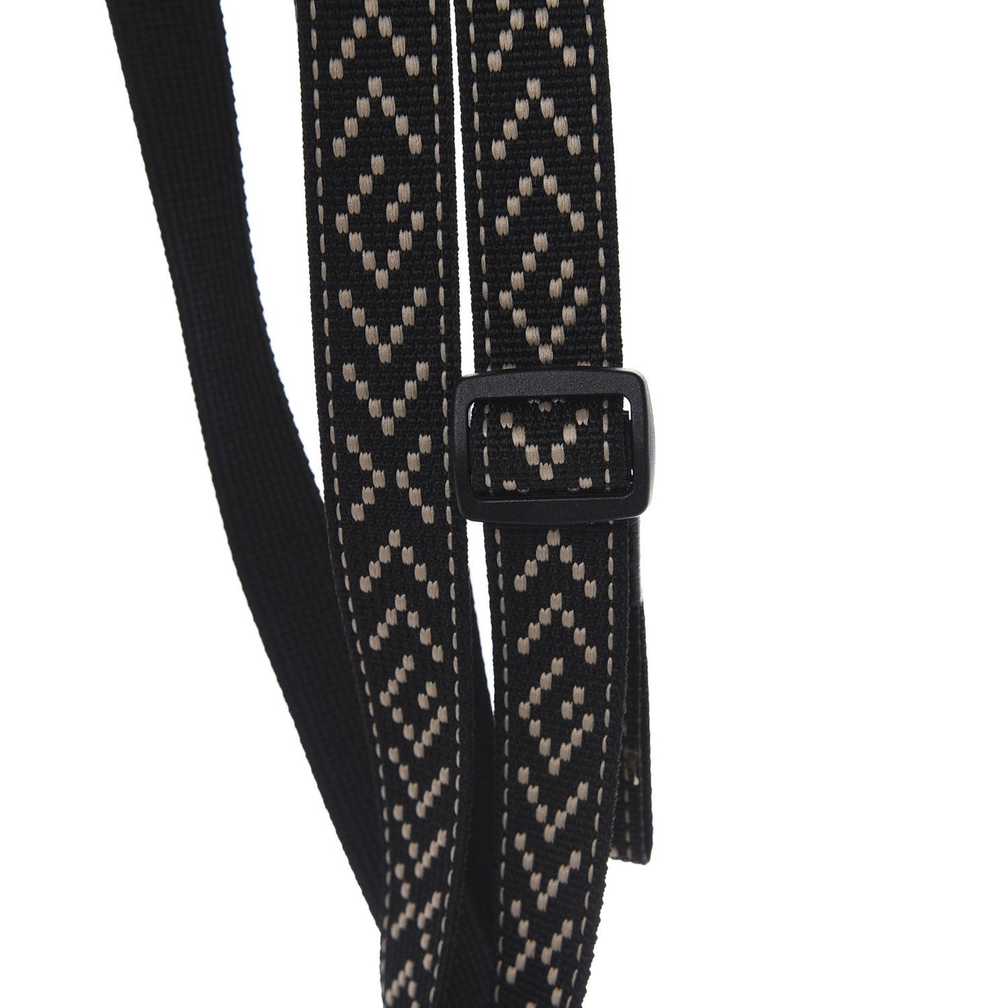 Nylon 80s Logo Patch Belt Bag Black