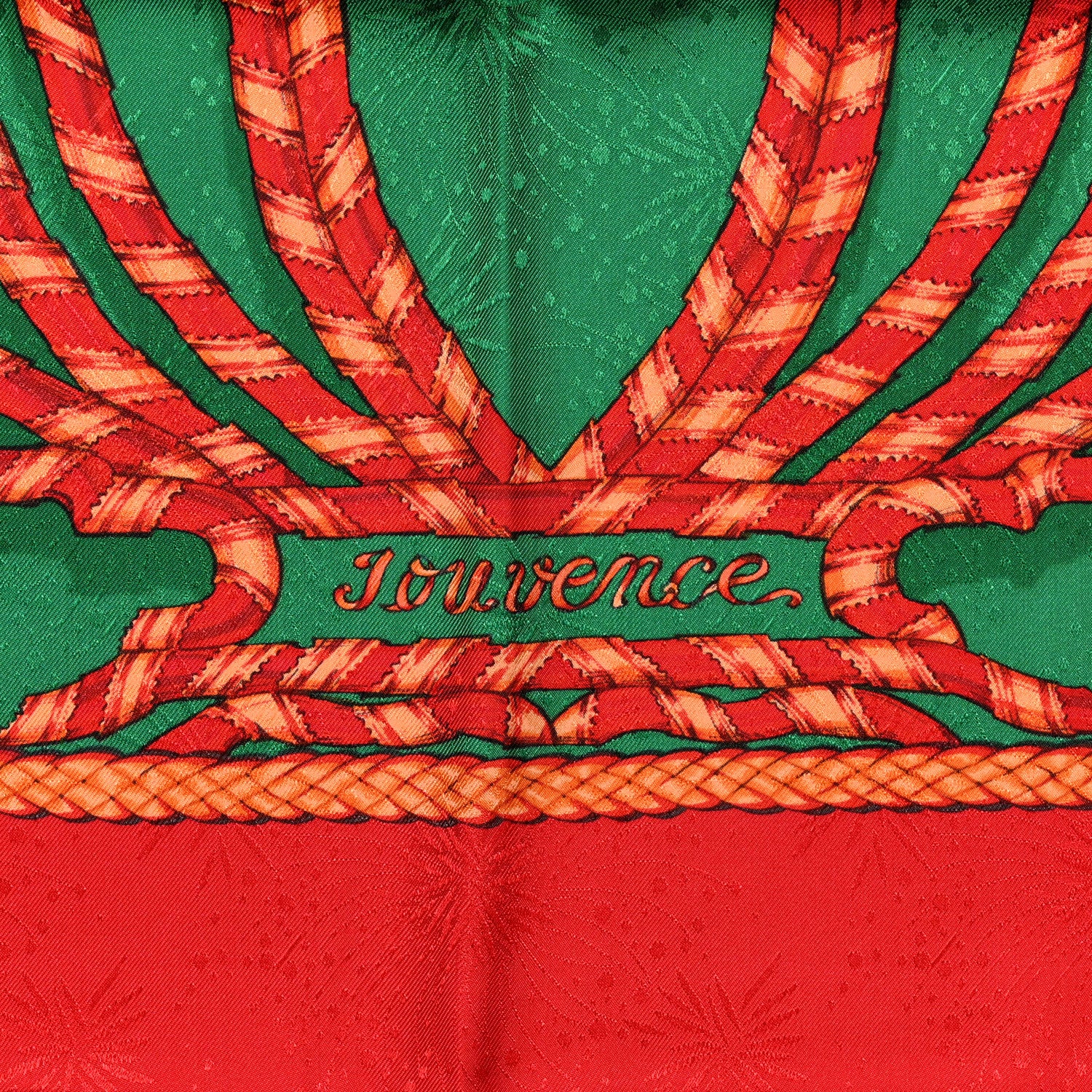 Hermes Jacquard Silk Jouvence Scarf 90 2 of 5